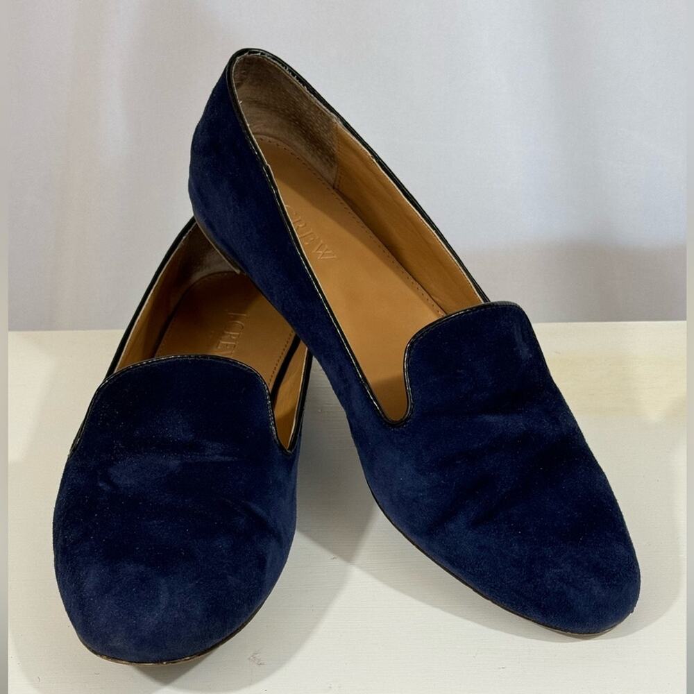 EUC: Cole Haan Air Morgan Slipper loafer in Caribbean blue suede